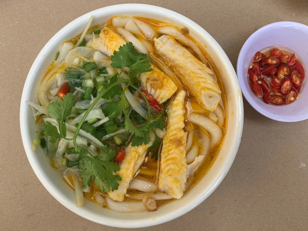 Hình ảnh bánh canh cá lóc