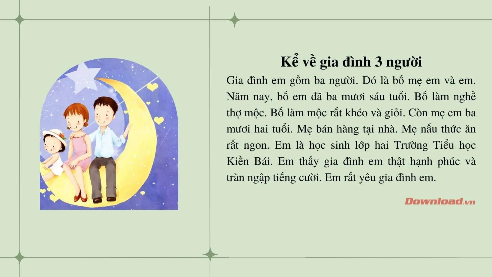 Gia đình cùng nhau học tập