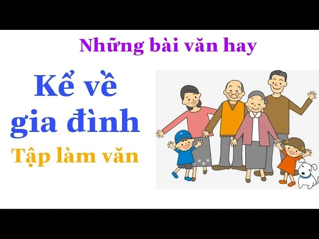 Gia đình cùng nhau vui vẻ