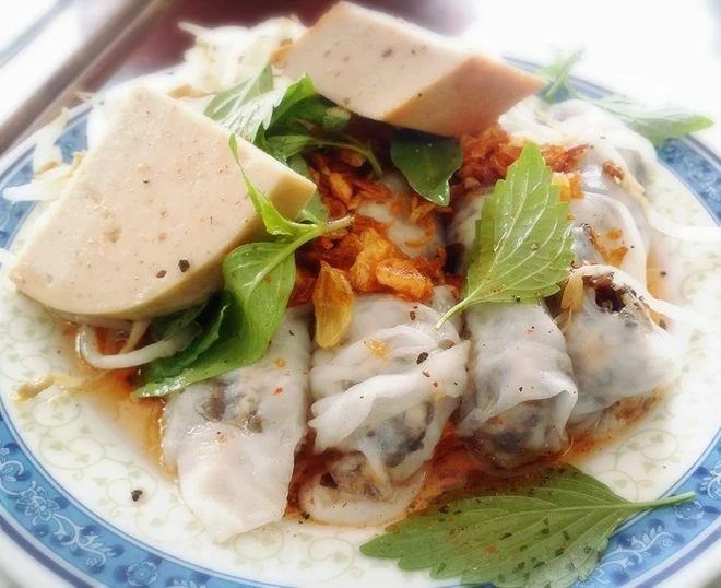 Bánh cuốn hấp dẫn