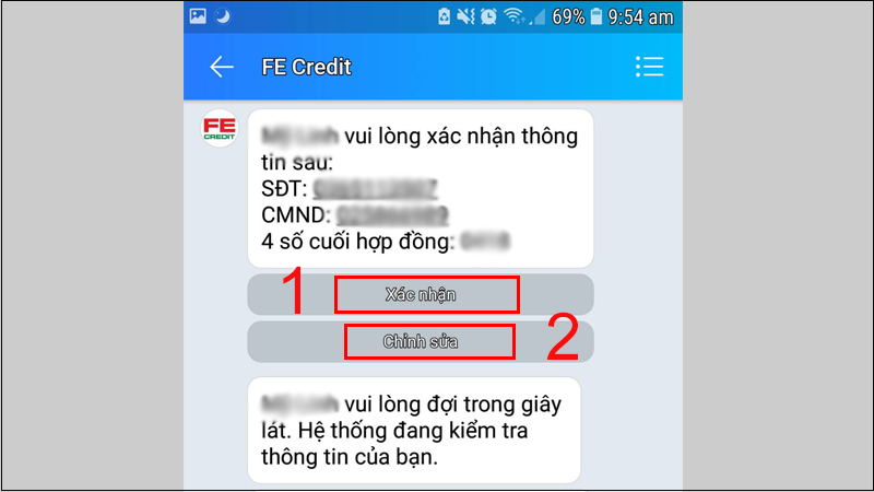 Cách tra cứu hợp đồng FE Credit bằng CMND, số hợp đồng nhanh, dễ àng - Thegioididong.com