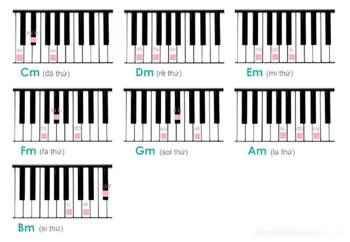 14 hợp âm piano cơ bản và cách ghi nhớ nhanh chóng, dễ dàng