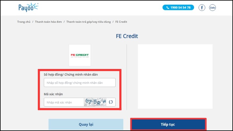 Cách tra cứu hợp đồng FE Credit bằng CMND, số hợp đồng nhanh, dễ àng - Thegioididong.com