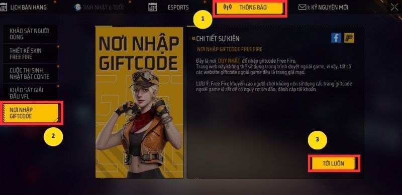 Code Free Fire (code FF) mới nhất tháng 11/2024, cách nhập code