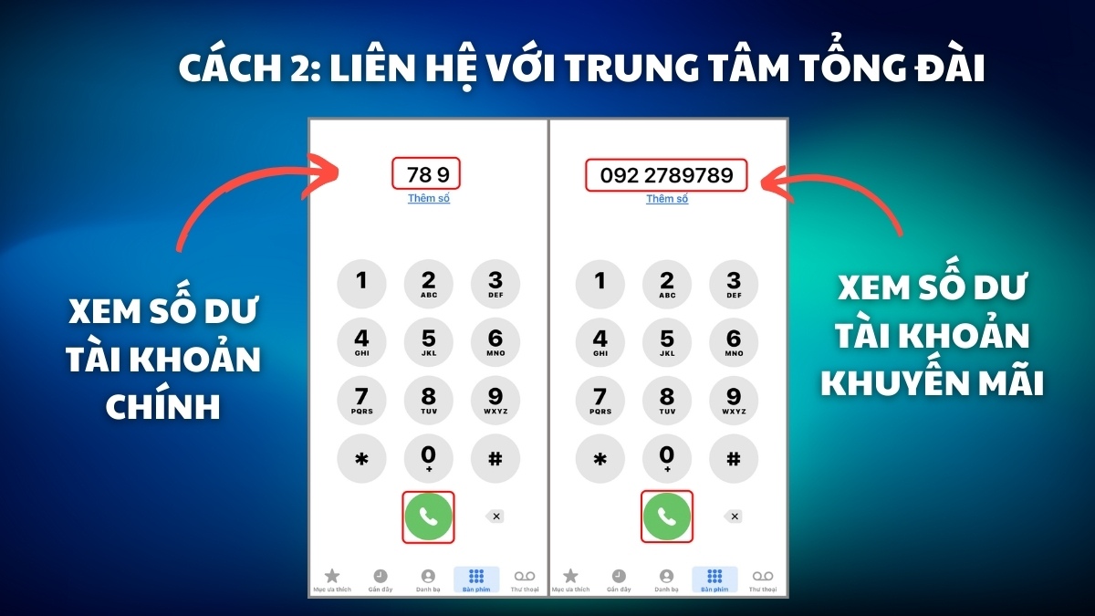 Cách kiểm tra tiền điện thoại Viettel, Mobifone, Vinaphone, Vietnamobile