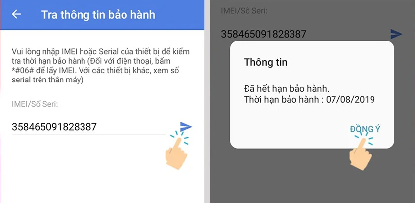 Hướng dẫn cách check kiểm tra bảo hành trên điện thoại Samsung