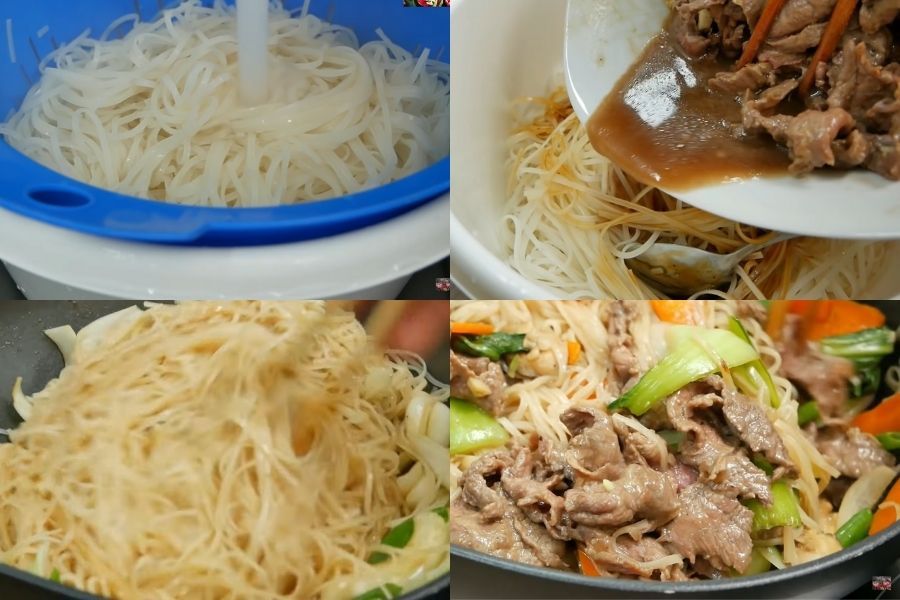 Cách Làm Hủ Tiếu Xào Ngon, Đơn Giản, Không Bị Dính