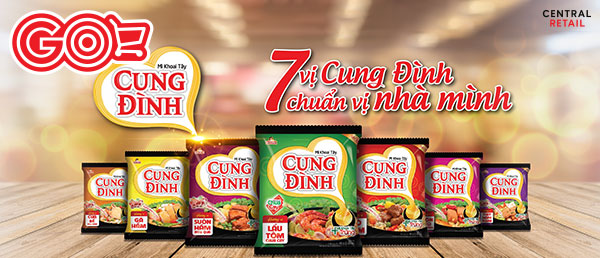 Các loại mì Cung Đình giá bao nhiêu?