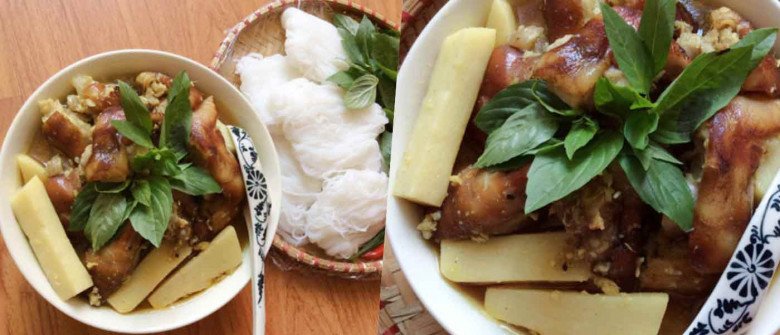 4 cách làm chân giò nấu giả cầy ngon, thơm mềm chuẩn vị