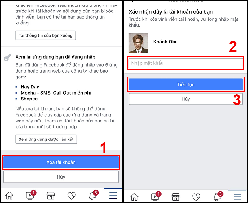 [Video]Cách xóa tài khoản Facebook vĩnh viễn trên điện thoại, máy tính - Thegioididong.com