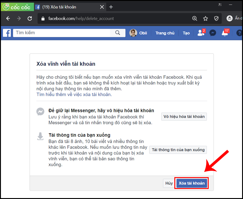 [Video]Cách xóa tài khoản Facebook vĩnh viễn trên điện thoại, máy tính - Thegioididong.com