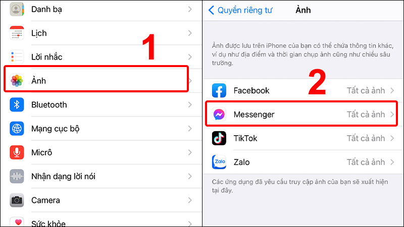 Cách khắc phục lỗi không gửi được ảnh qua Messenger đơn giản, hiệu quả - Thegioididong.com