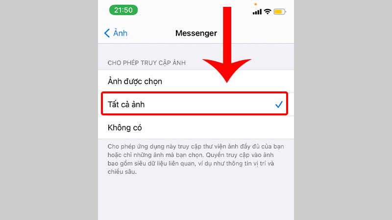 Cách khắc phục lỗi không gửi được ảnh qua Messenger đơn giản, hiệu quả - Thegioididong.com