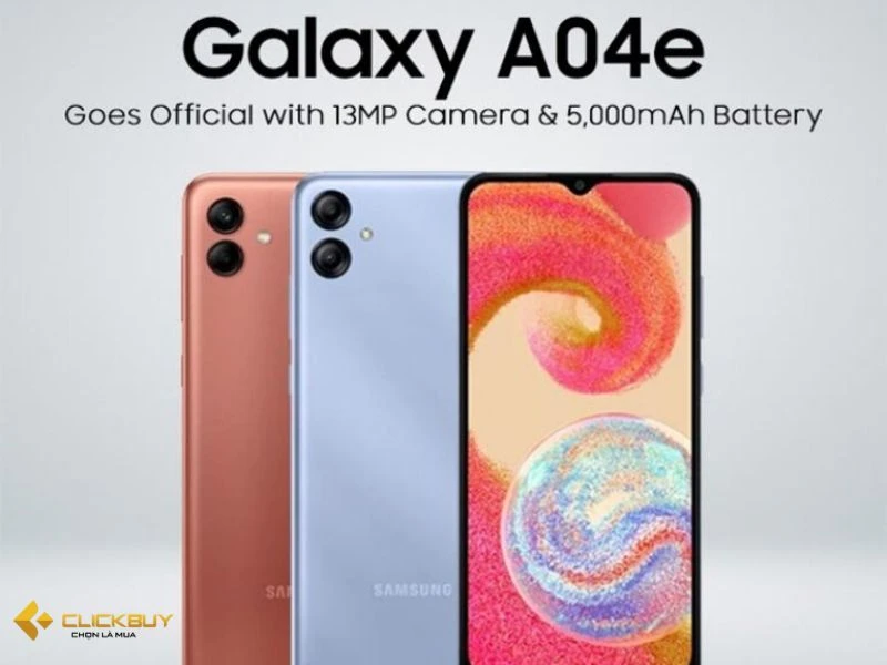 Samsung Galaxy A04e 4GB 3GB 32GB Chính Hãng