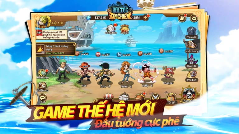 Huyền Thoại Hải Tặc MOD APK 1.0.4 VN | 13.4.1 (Bất Tử, Sát Thương Cao)