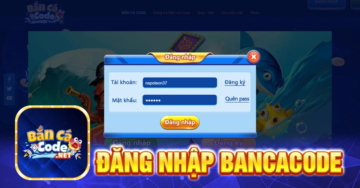 Bancacode | Tặng 50k khi đăng ký game bắn cá online