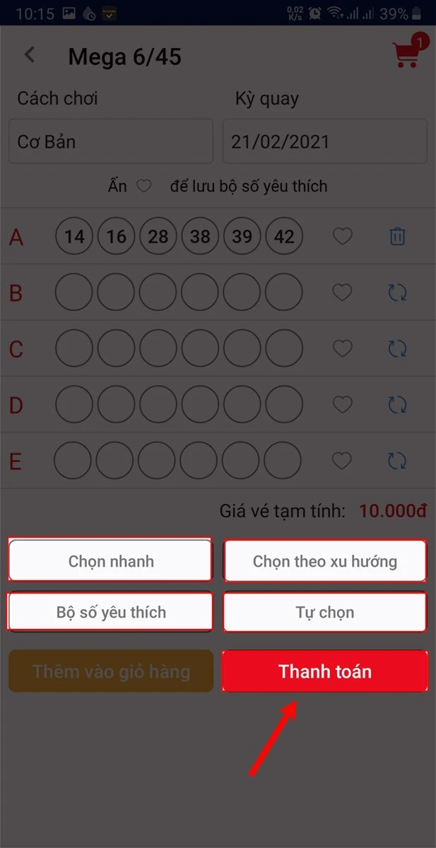 Cách mua vé số Vietlott trên điện thoại bằng tin nhắn SMS đơn giản