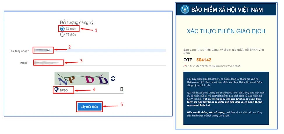 Quên mật khẩu VssID và cách cấp lại mật khẩu ứng dụng VssID