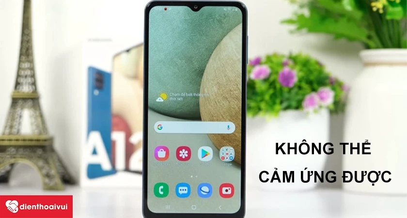 Thay màn hình Samsung Galaxy A12 chính hãng GENA loại Pro