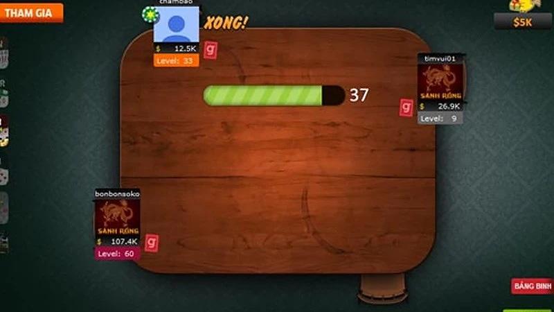 Sanh Rong - Game đánh bài đa dạng thể loại