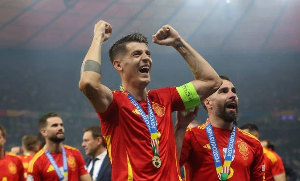 Morata trở lại đội hình Tây Ban Nha dự UEFA Nations League