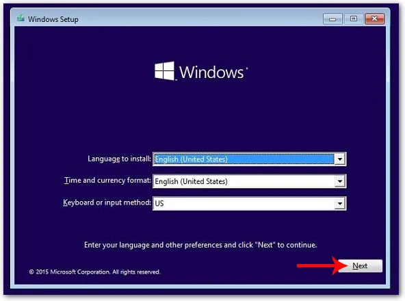 Cách cài đặt Windows 10 từ USB bằng file ISO