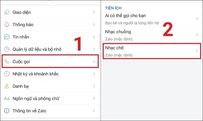 Cách cài nhạc chờ Zalo theo ý muốn cực kỳ đơn giản