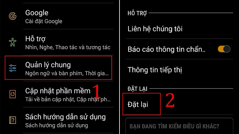 Tổng hợp 5 cách reset cứng, khôi phục cài đặt gốc Samsung Galaxy - Thegioididong.com
