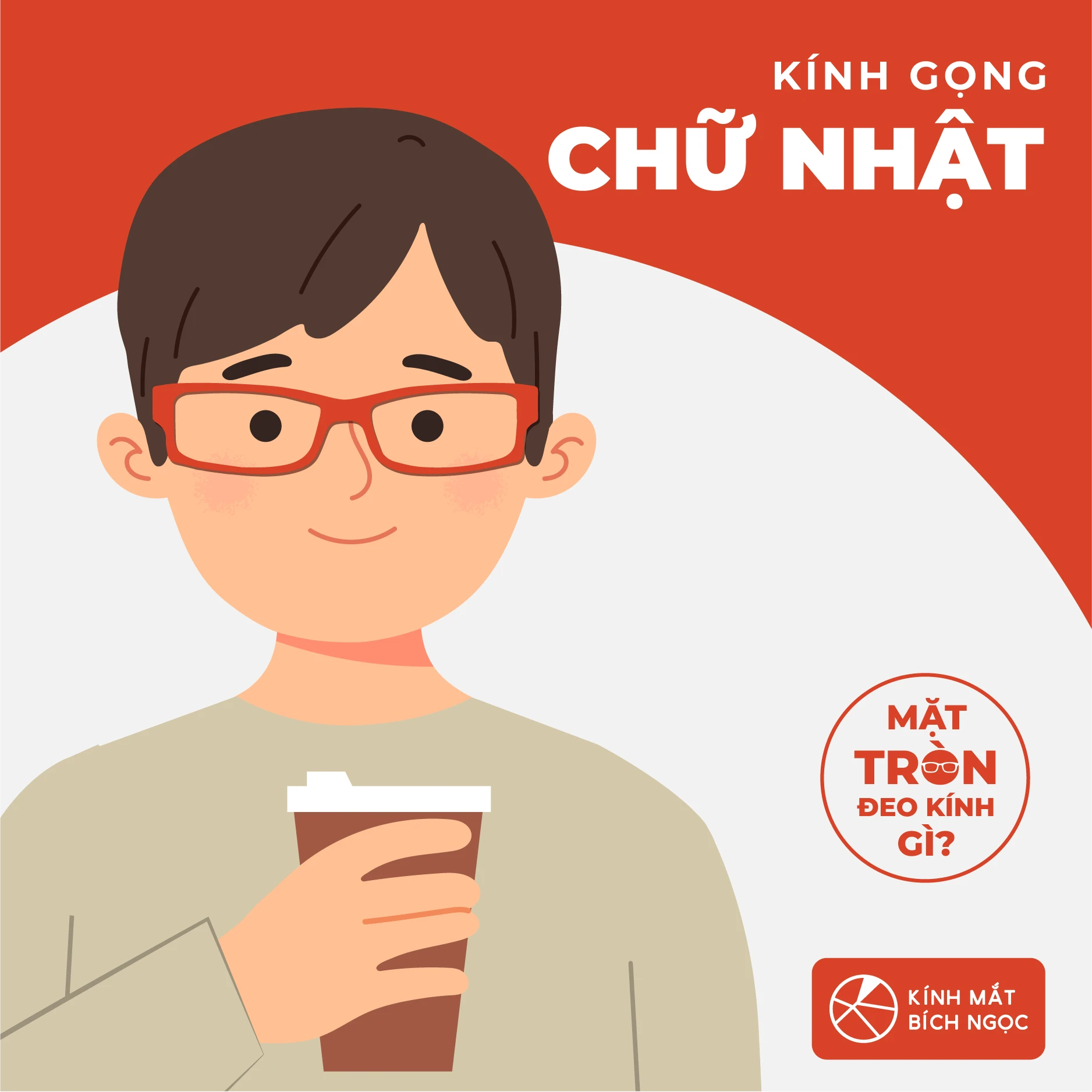 Mặt tròn đeo kính gì thì hợp? Top 15+ mẫu kính đẹp cho người mặt tròn