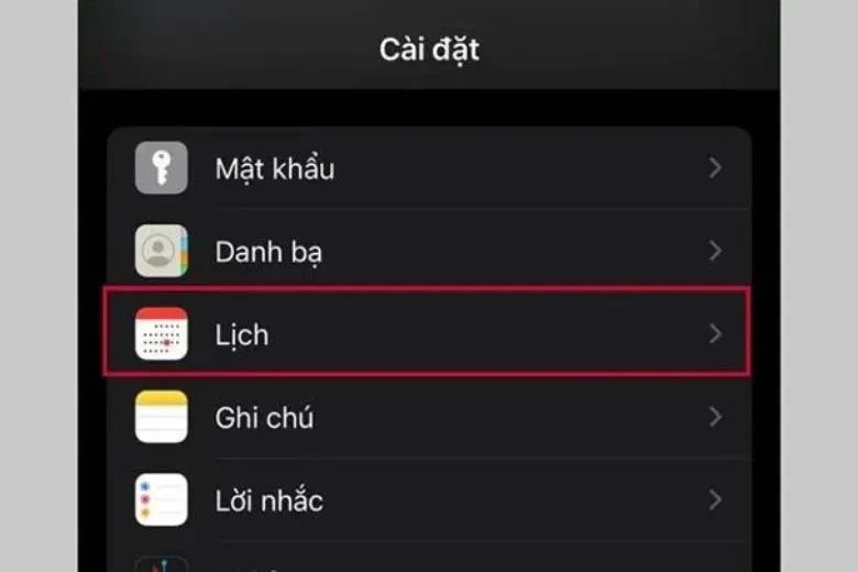 Mẹo cài lịch âm trên iPhone nhanh chóng, không cần tải ứng dụng 