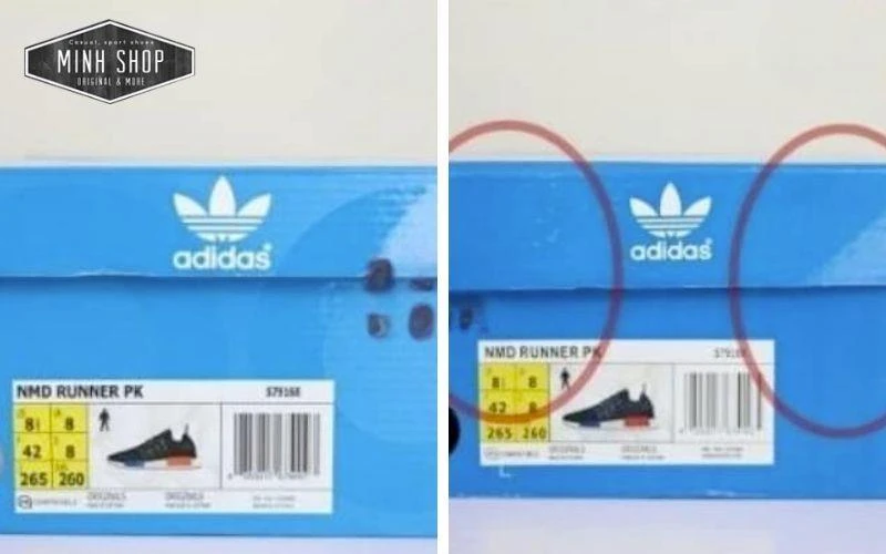 Cách phân biệt giày Adidas thật giả , adidas chính hãng , adidas nhái