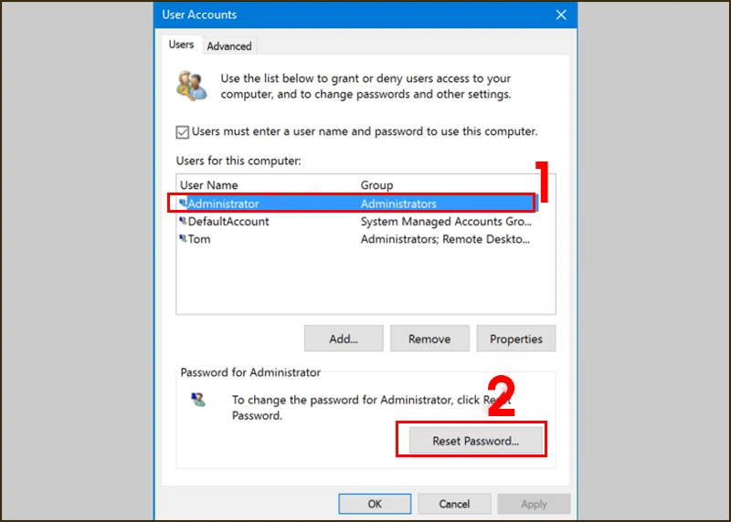 Hướng dẫn cách đặt, đổi mật khẩu máy tính Win 10 nhanh nhất