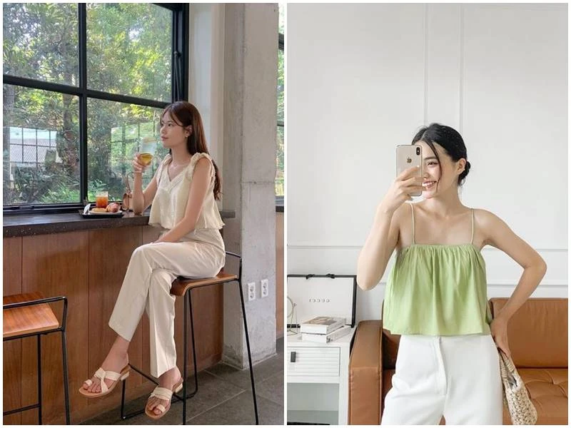 30 mẫu áo kiểu nữ đẹp giúp nàng phối đồ chuẩn fashionista