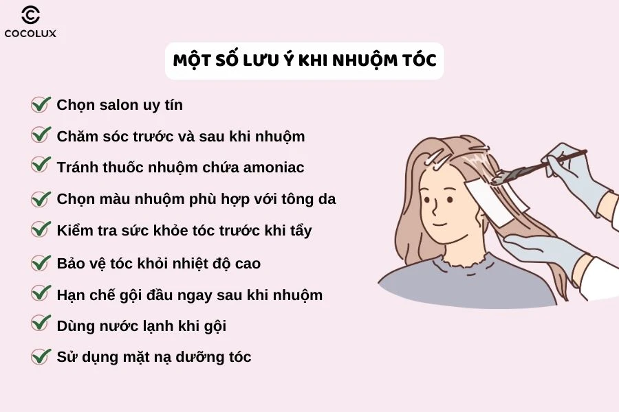 Top 10 màu tóc nhuộm hot nhất 2024