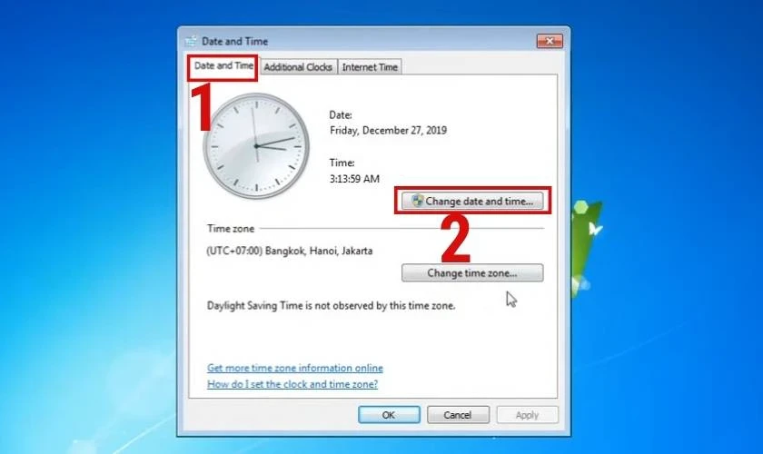 3 cách chỉnh giờ trên Laptop Win 11, 10, 7 đơn giản, hiệu quả