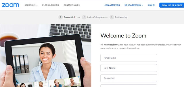 Zoom Workplace 6.2.11 Ứng dụng học trực tuyến, họp online